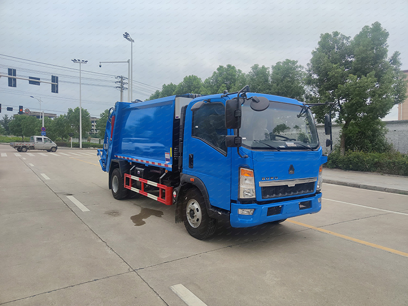 Howo 14m3 Truk Compactor 