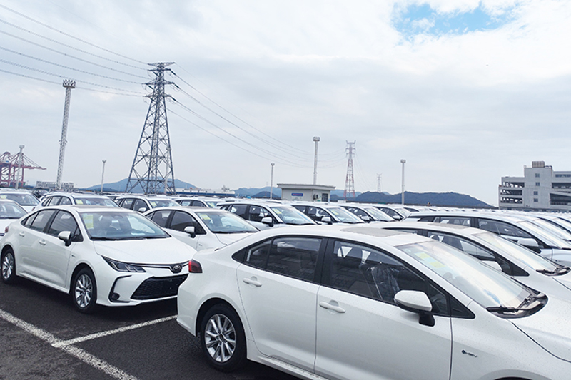 Batch Toyota Cars Siap untuk Pengiriman
