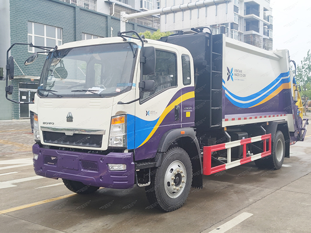 Howo 116hp kompresi